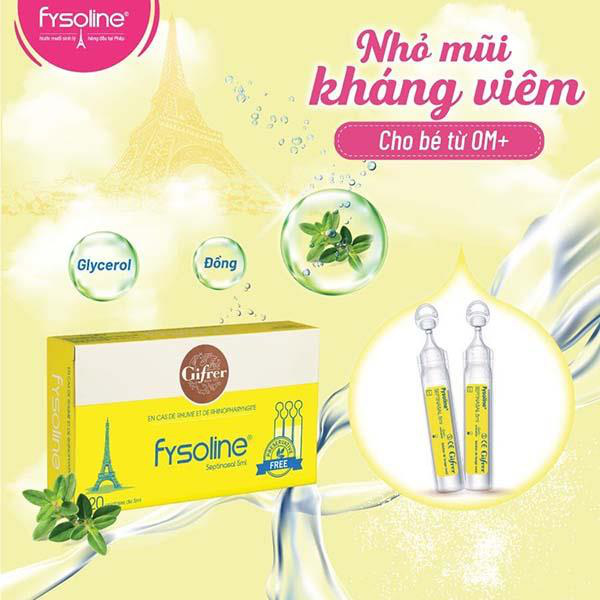 Fysoline - Nước muối sinh lý an toàn cho trẻ sơ sinh và trẻ nhỏ - Ảnh 3.