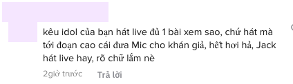 Tranh cãi clip Sơn Tùng M-TP hát live Hãy Trao Cho Anh: Người khẳng định thua cả Jack, kẻ tuyên bố ca sĩ số 1 Vpop - Ảnh 5.