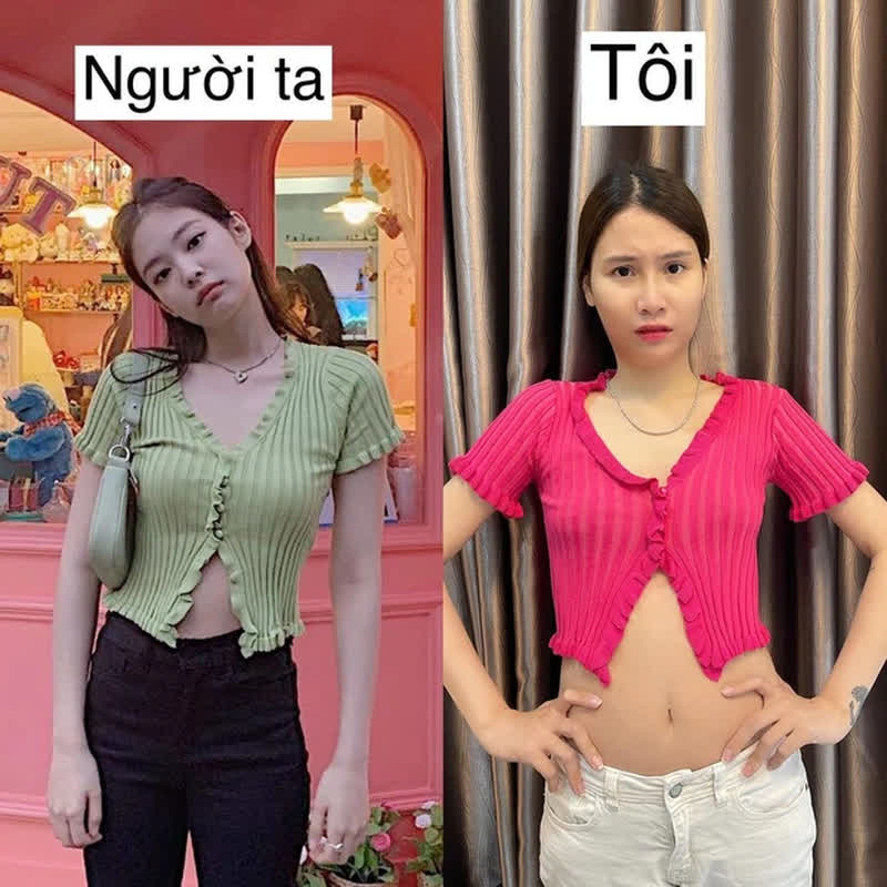 Đu trend áo Jennie, cô nàng này ghi danh vào list mua hàng online nhận ngay kết đắng - Ảnh 3.