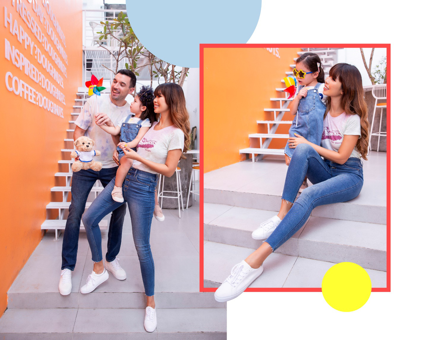 Mặc đẹp cho cả gia đình từ Denim cùng Old Navy và gia đình Hà Anh - Ảnh 1. Mặc đẹp cho cả gia đình từ Denim cùng Old Navy và gia đình Hà Anh - Ảnh 1.
