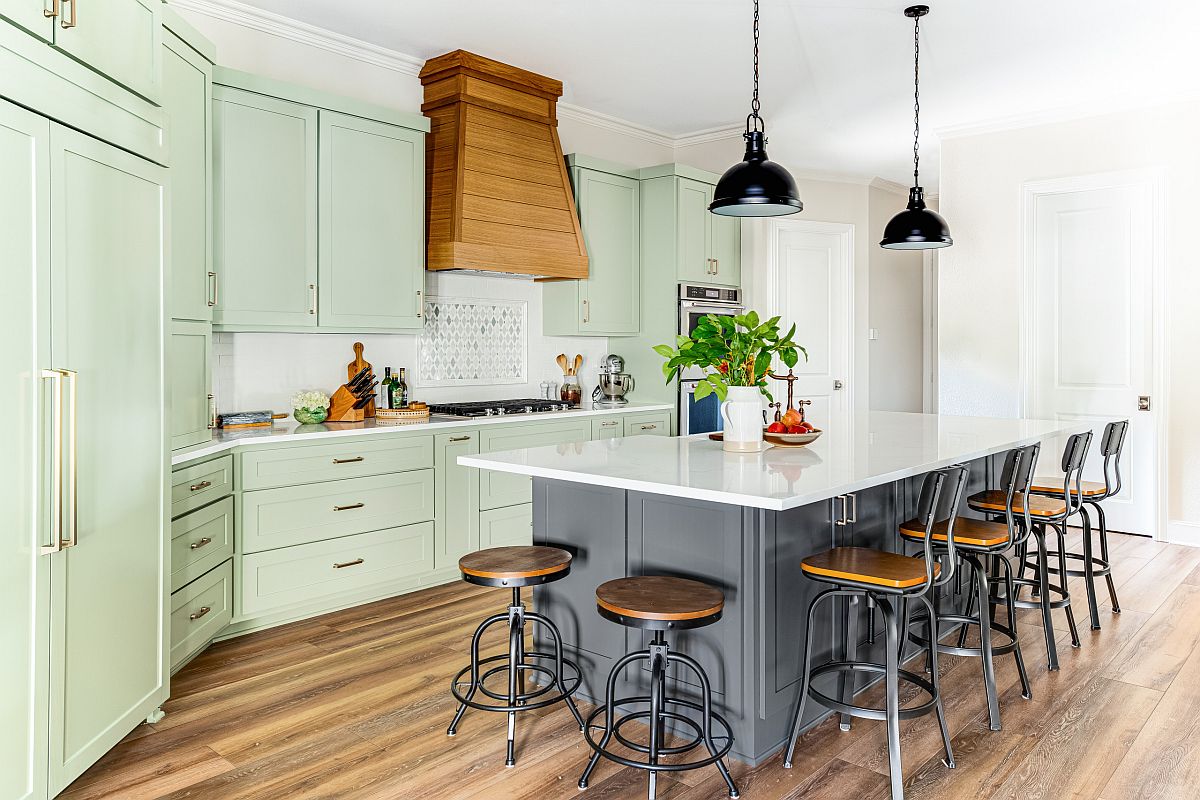 Những tông màu nổi bần bật nhiều người yêu thích lựa chọn trang trí cho căn bếp nhà mình - Ảnh 2.