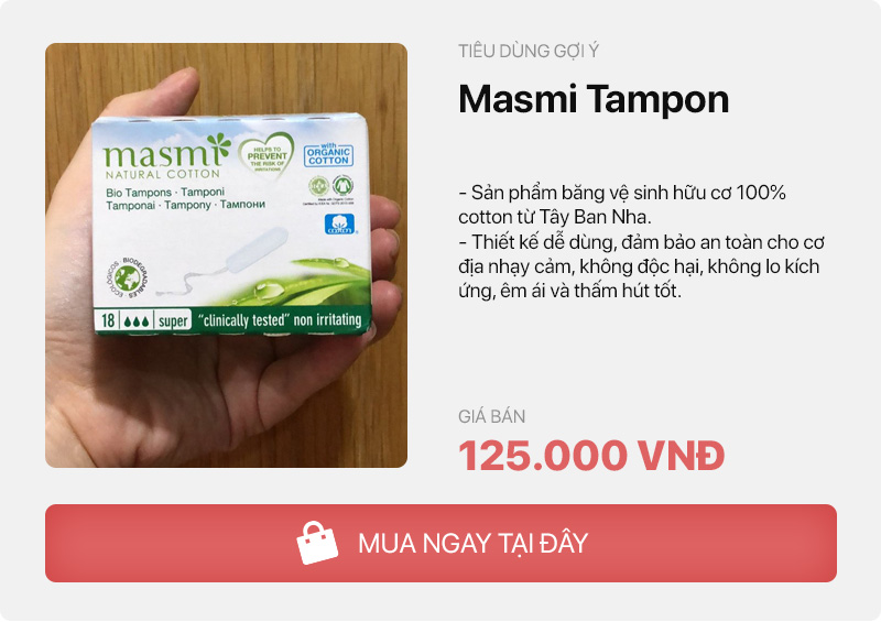 Đi du lịch lại nghiệt ngã vướng ngày &quot;đèn đỏ&quot;, cô nàng công sở thử tampon 72K/16 que và kết luận &quot;chỉ 1 lần cho mãi mãi&quot; - Ảnh 8.