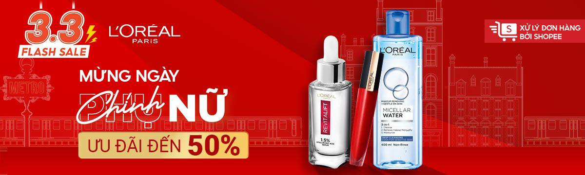 8.3 tầm này không ai ra thăm vườn nữa, người ta lên Shopee săn  sale LOréal hết cả rồi - Ảnh 3.