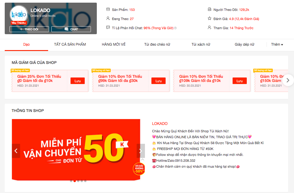 6 shop túi xách trên Shopee đang sale tới 50%, giá chỉ ngang cốc trà sữa: Chị em "rinh" vài ba chiếc cũng chẳng lo đau ví - Ảnh 11. 6 shop túi xách trên Shopee đang sale tới 50%, giá chỉ ngang cốc trà sữa: Chị em "rinh" vài ba chiếc cũng chẳng lo đau ví - Ảnh 11.