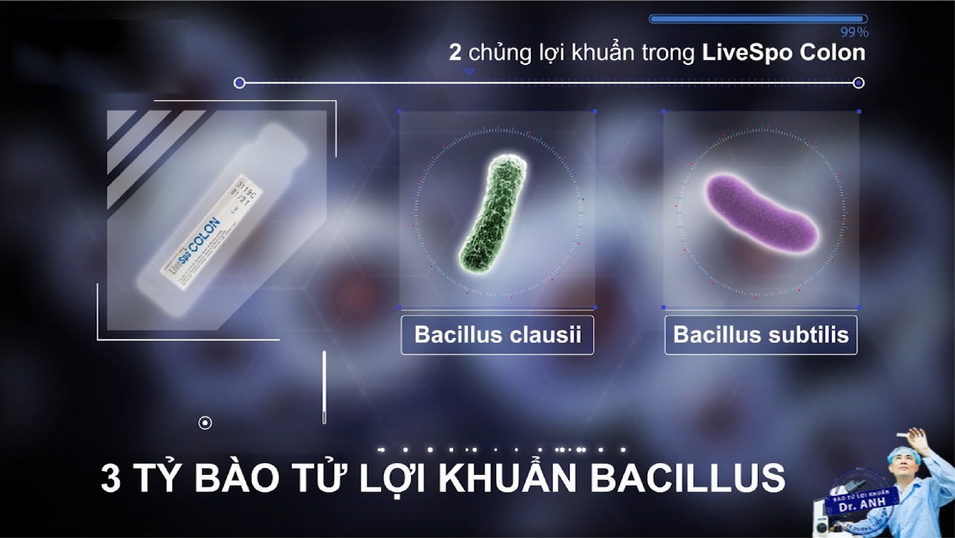 Bào tử lợi khuẩn LiveSpo Colon hỗ trợ giảm viêm đại tràng, rối loạn tiêu hóa - Ảnh 2.