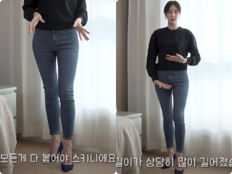 Blogger người Hàn chỉ ra dáng quần jeans hack chân dài vi diệu nhất của Zara - Ảnh 1. Blogger người Hàn chỉ ra dáng quần jeans hack chân dài vi diệu nhất của Zara - Ảnh 1.