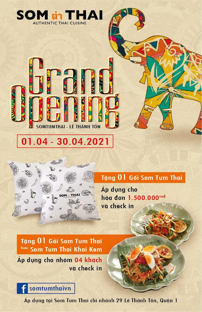 Nhà hàng Som Tum Thai chất từ món ăn đến không gian theo phong cách Bistro - Ảnh 10.