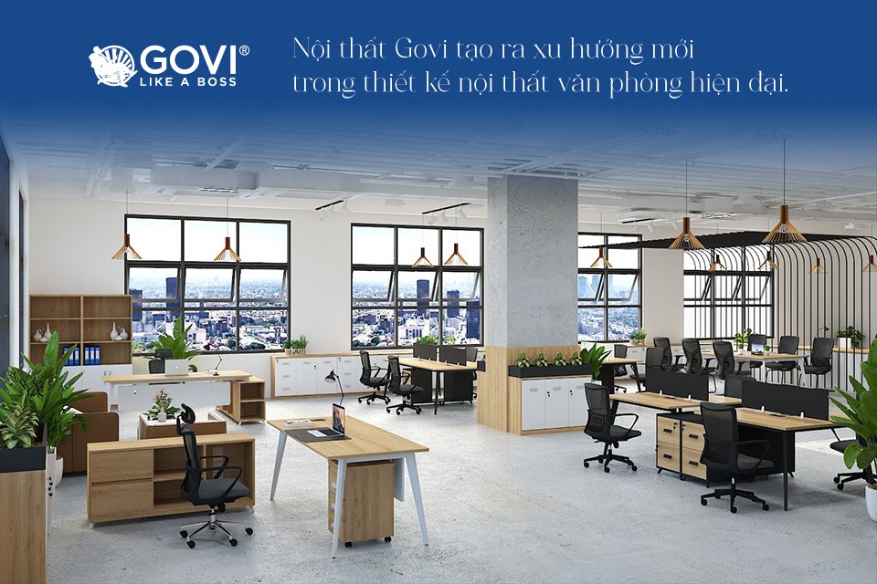 Khơi nguồn cảm hứng làm việc mạnh mẽ cho doanh nghiệp với nội thất văn phòng Govi - Ảnh 2.
