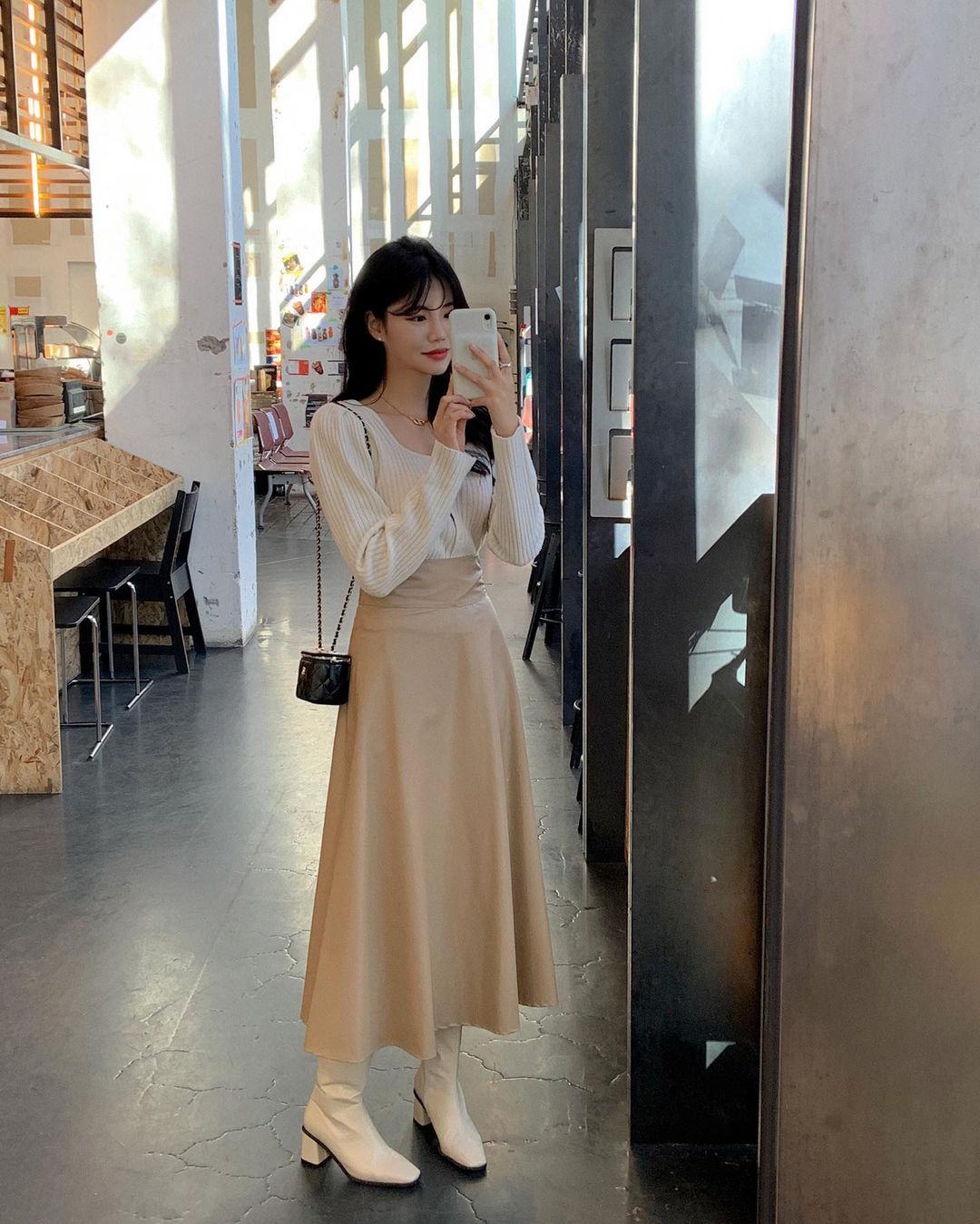 Chân váy xoè dài phong cách Hàn Quốc | Shopee Việt Nam