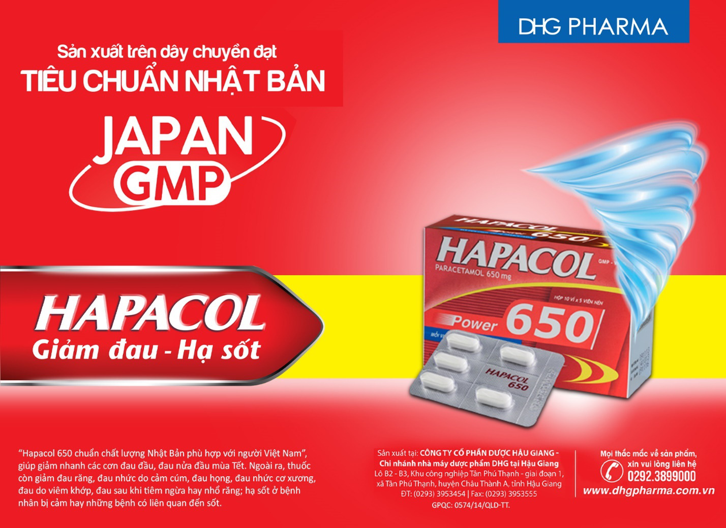 Dấu ấn thương hiệu thuốc giảm đau hạ sốt Hapacol cho người lớn - Ảnh 3.