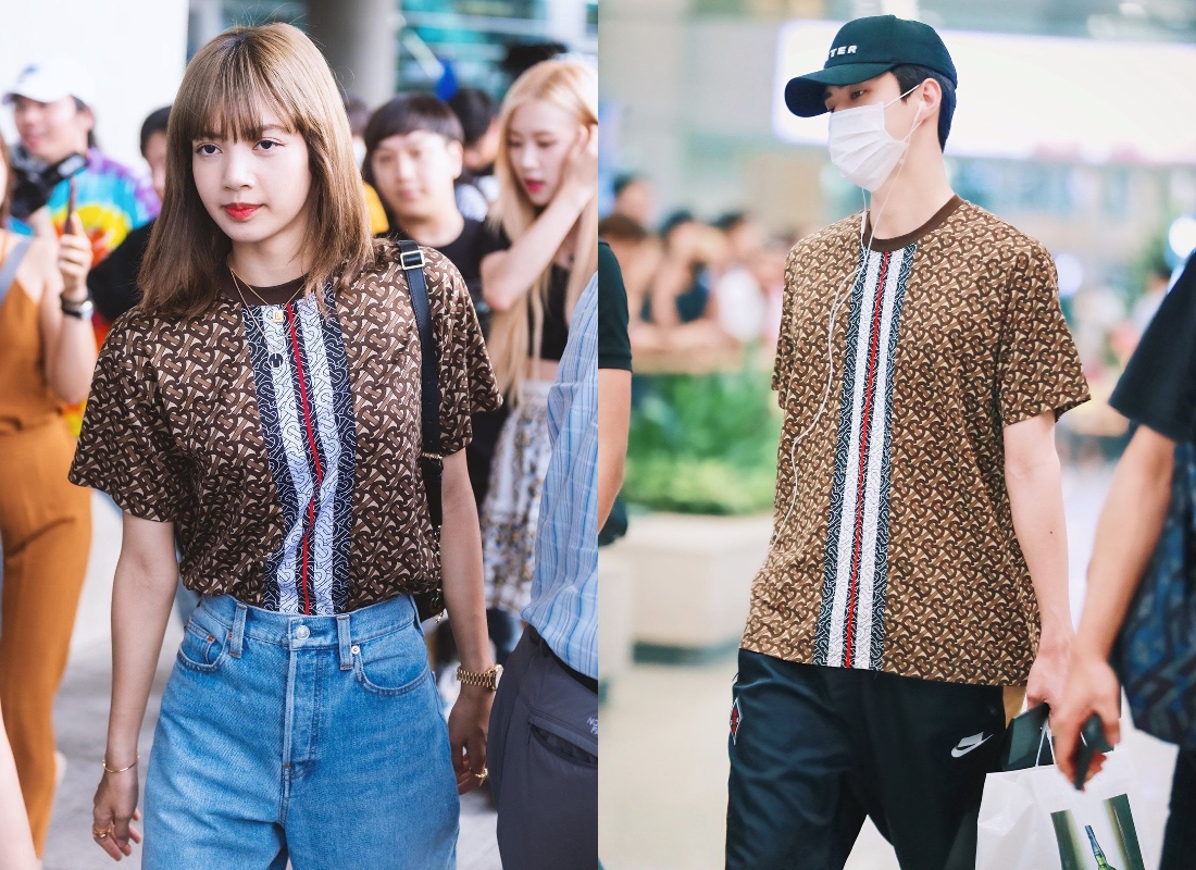 5 lần đụng hàng hiệu của Lisa với các nam idol: Hết BTS lại tới EXO, ai mới là người mặc đỉnh nhất? - Ảnh 3.