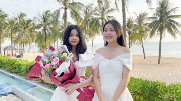 Chẳng những có nhan sắc, con gái Lọ Lem của Quyền Linh còn sở hữu tố chất đáng khen, chỉ nói một câu cũng toát lên khí chất Hoa hậu - Ảnh 5. Chẳng những có nhan sắc, con gái Lọ Lem của Quyền Linh còn sở hữu tố chất đáng khen, chỉ nói một câu cũng toát lên khí chất Hoa hậu - Ảnh 5.