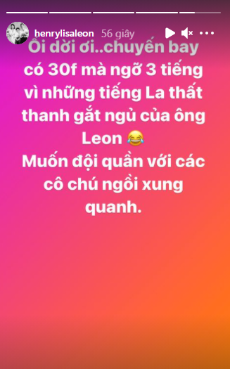 Hồ Ngọc Hà than việc muốn &quot;độn thổ&quot; chỉ vì hành động này của Leon - Ảnh 1.