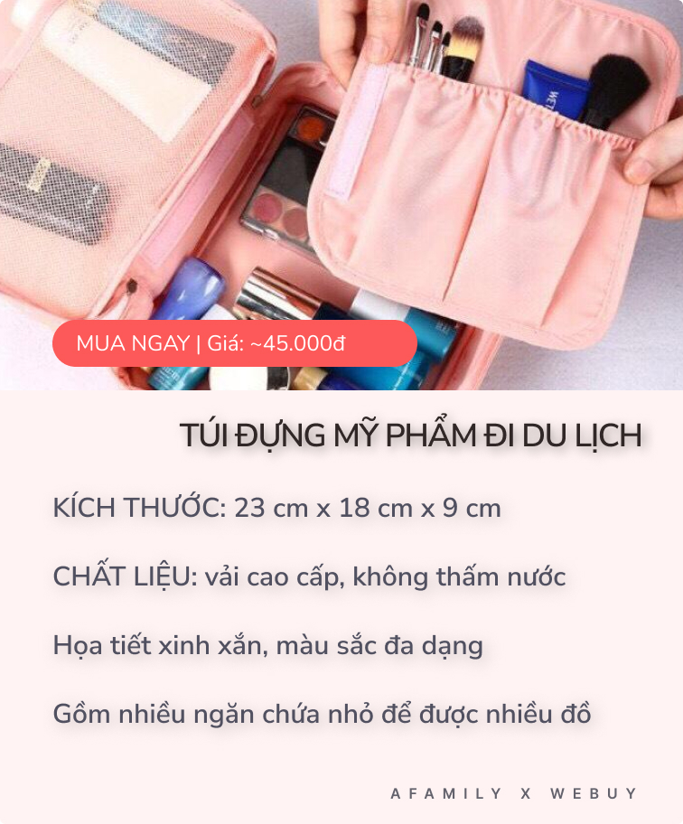 4 loại túi nhất định phải sắm để mang đi biển mùa hè này, vừa rẻ vừa tiện lợi lại bảo quản đồ sạch sẽ - Ảnh 2.