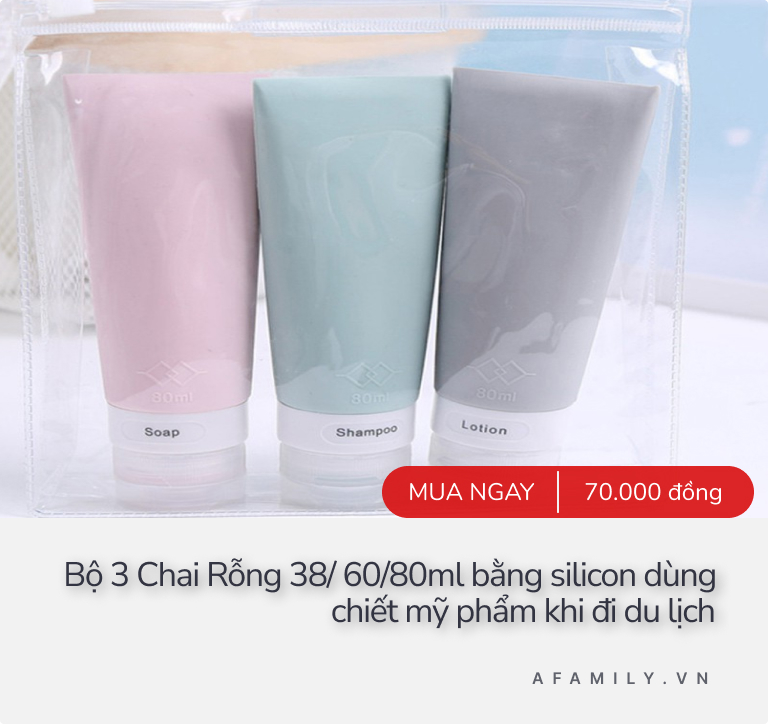 Mùa du lịch vẫy gọi, thích skincare nhưng vẫn phải gọn nhẹ với bộ chiết xinh xẻo chỉ từ 15K  - Ảnh 20.