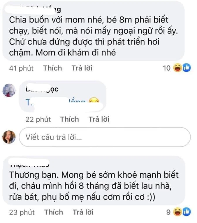 Lên mạng than trời vì con 8 tháng chưa biết đứng, các mẹ thi nhau động viên mà dân mạng được bữa &quot;cười rụng răng&quot; - Ảnh 2.