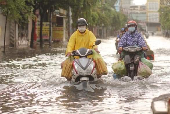Sài Gòn "phố cũng thành sông", cây xanh bật gốc la liệt chỉ sau 1 đêm - Ảnh 6. Sài Gòn "phố cũng thành sông", cây xanh bật gốc la liệt chỉ sau 1 đêm - Ảnh 6.