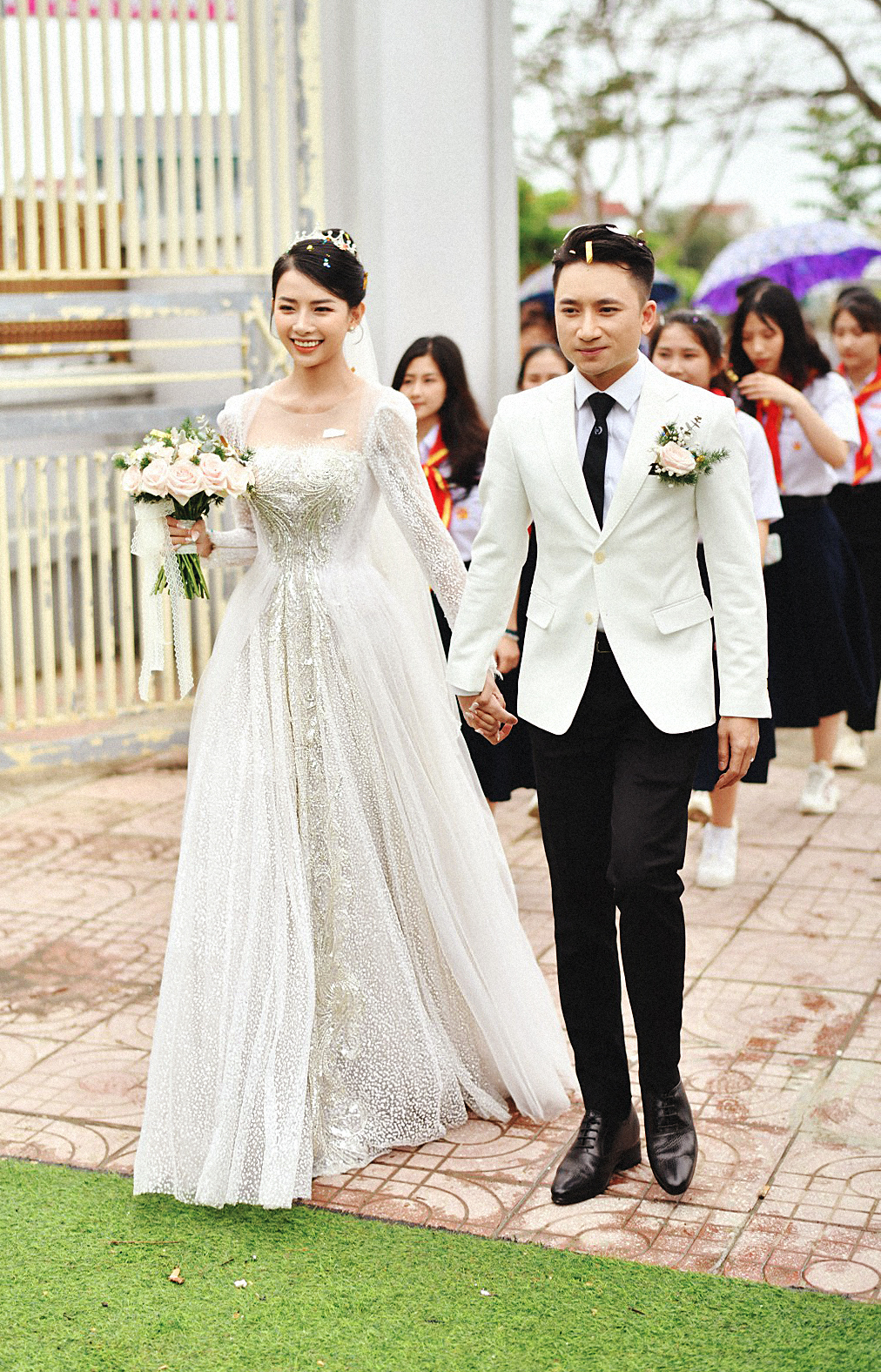 Lộ ảnh cưới của Tiến Dũng và Khánh Linh
