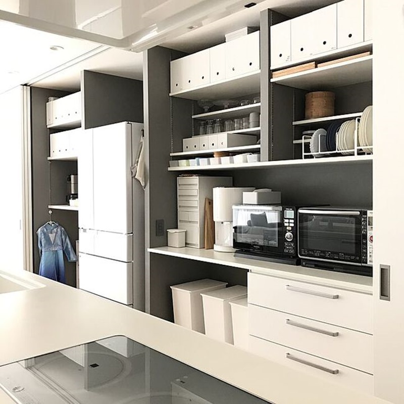 Bếp mà chẳng thấy bếp đâu - thiết kế lưu trữ độc đáo gấp đôi không gian lại cực sạch đẹp dành cho những căn bếp mở  - Ảnh 6.