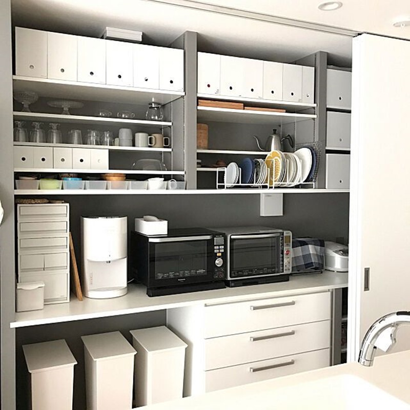 Bếp mà chẳng thấy bếp đâu - thiết kế lưu trữ độc đáo gấp đôi không gian lại cực sạch đẹp dành cho những căn bếp mở  - Ảnh 8.