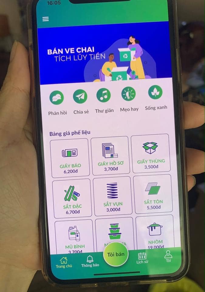 Đúng là thời buổi 4.0: Đến thu mua ve chai cũng có app rồi đây này, niêm yết rõ ràng khỏi cảnh &quot;ép giá&quot; đôi bên - Ảnh 4.