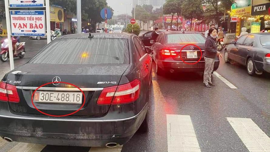 Vụ hai xe Mercedes trùng biển số: Bất ngờ về nguồn gốc dàn xe sang không giấy tờ - Ảnh 1.