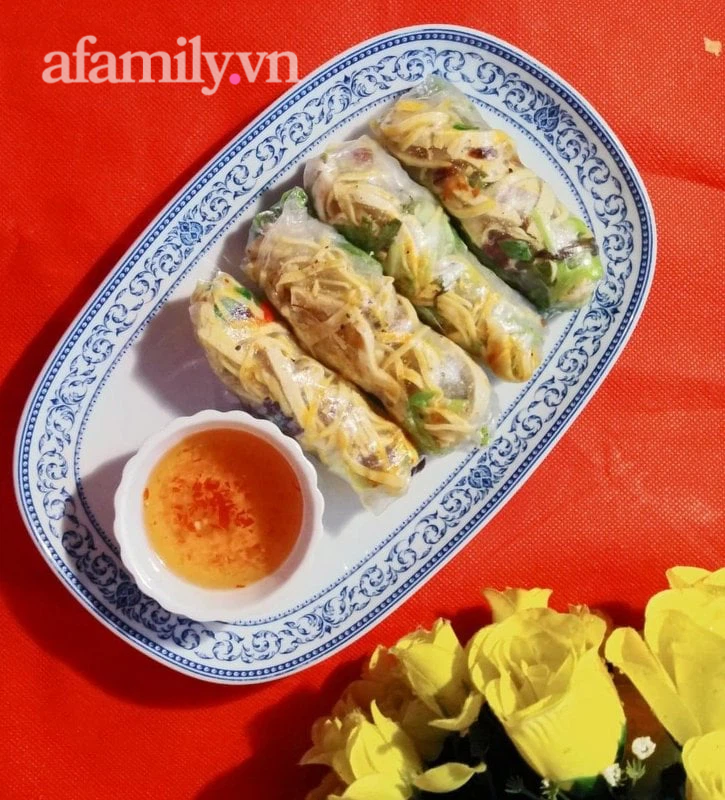 Rằm tháng 3 âm lịch, học Liên Ròm làm bì chay ăn bánh mì hay món cuốn đều hợp lý! - Ảnh 12.