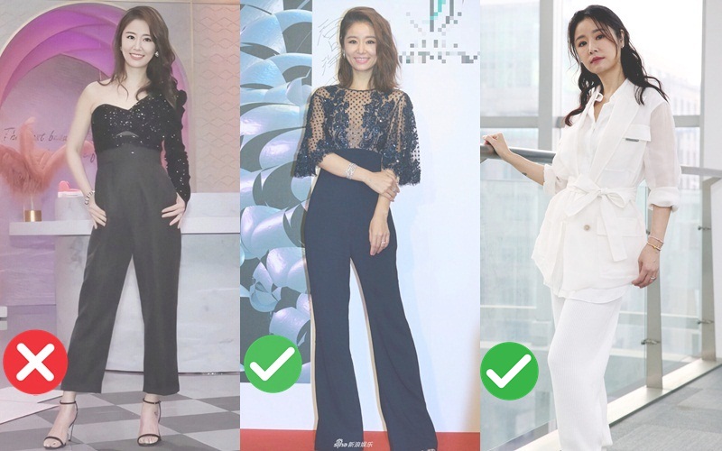 Lâm Tâm Như bị dìm dáng thảm hại khi diện quần cạp cao, đây cũng là lỗi nhiều chị em mắc phải - Ảnh 5. Lâm Tâm Như bị dìm dáng thảm hại khi diện quần cạp cao, đây cũng là lỗi nhiều chị em mắc phải - Ảnh 5.
