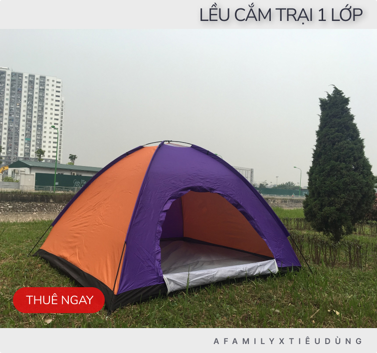 Lên kế hoạch dùng 1 triệu cho gia đình 3 người chi tiêu và thuê đồ cho chuyến camping trong ngày tại Hà Nội - Ảnh 2.