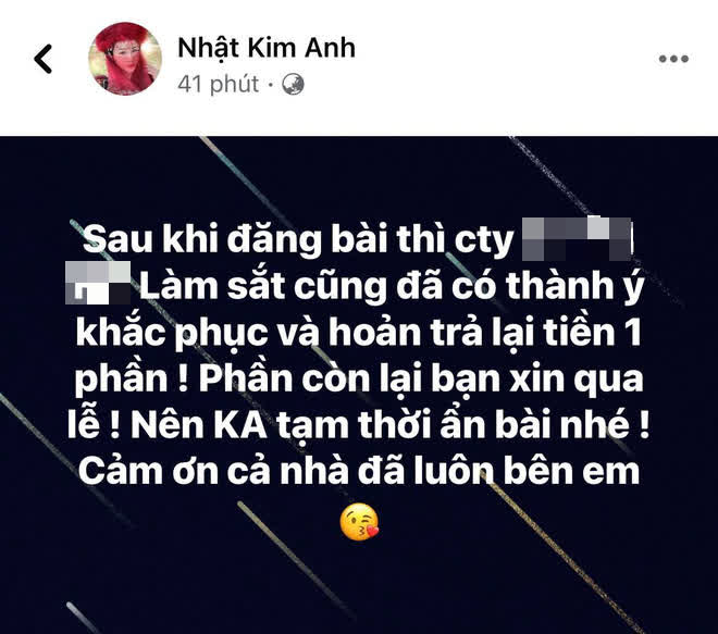 Nhật Kim Anh tố bị 1 công ty xây dựng giao hàng kém chất lượng rồi ôm tiền bỏ chạy - Ảnh 4. Nhật Kim Anh tố bị 1 công ty xây dựng giao hàng kém chất lượng rồi ôm tiền bỏ chạy - Ảnh 4.