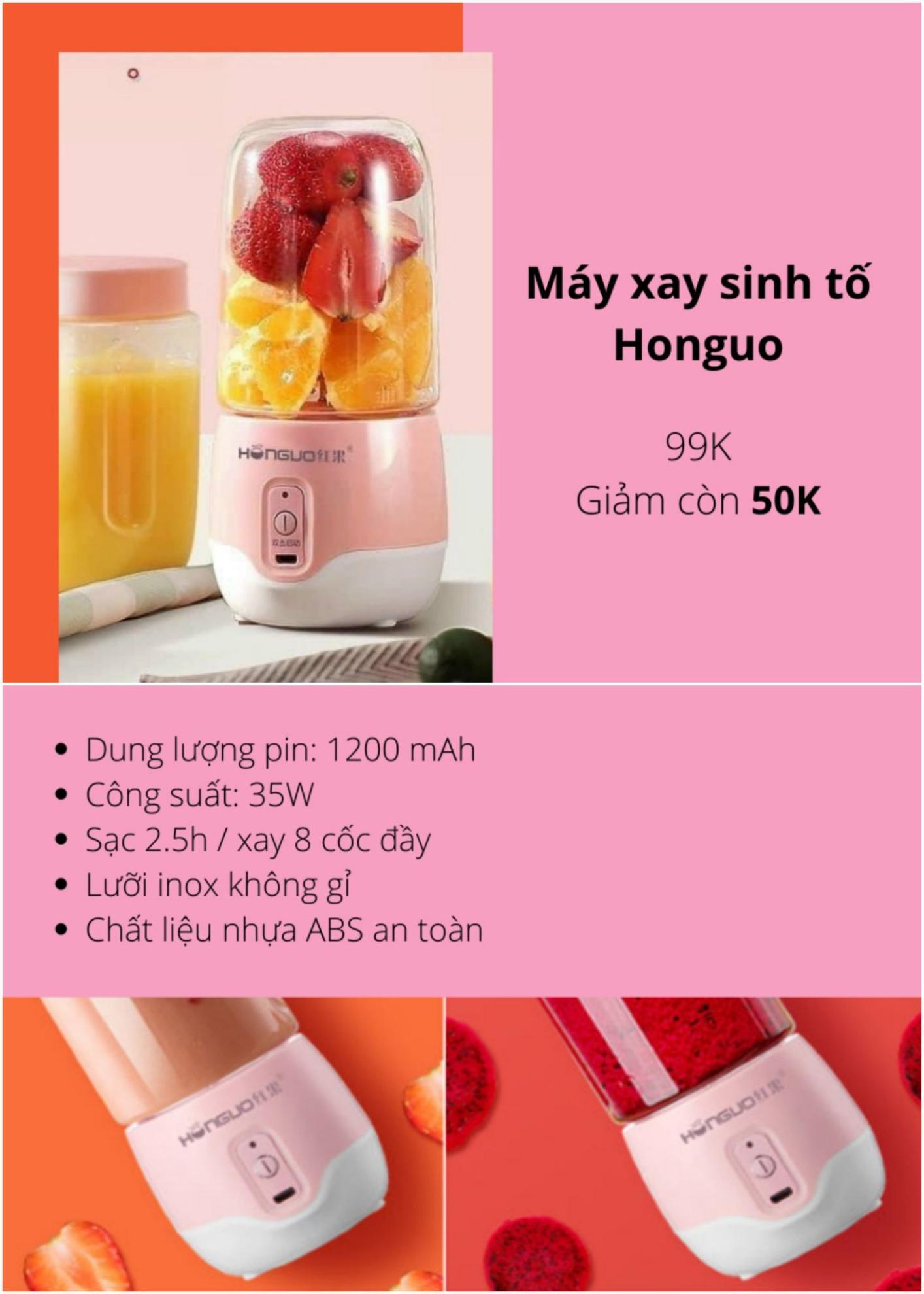 Chỉ từ 50K, hội chị em đã có thể sắm ngay một chiếc máy xay sinh tố cầm tay chất lượng - Ảnh 1.