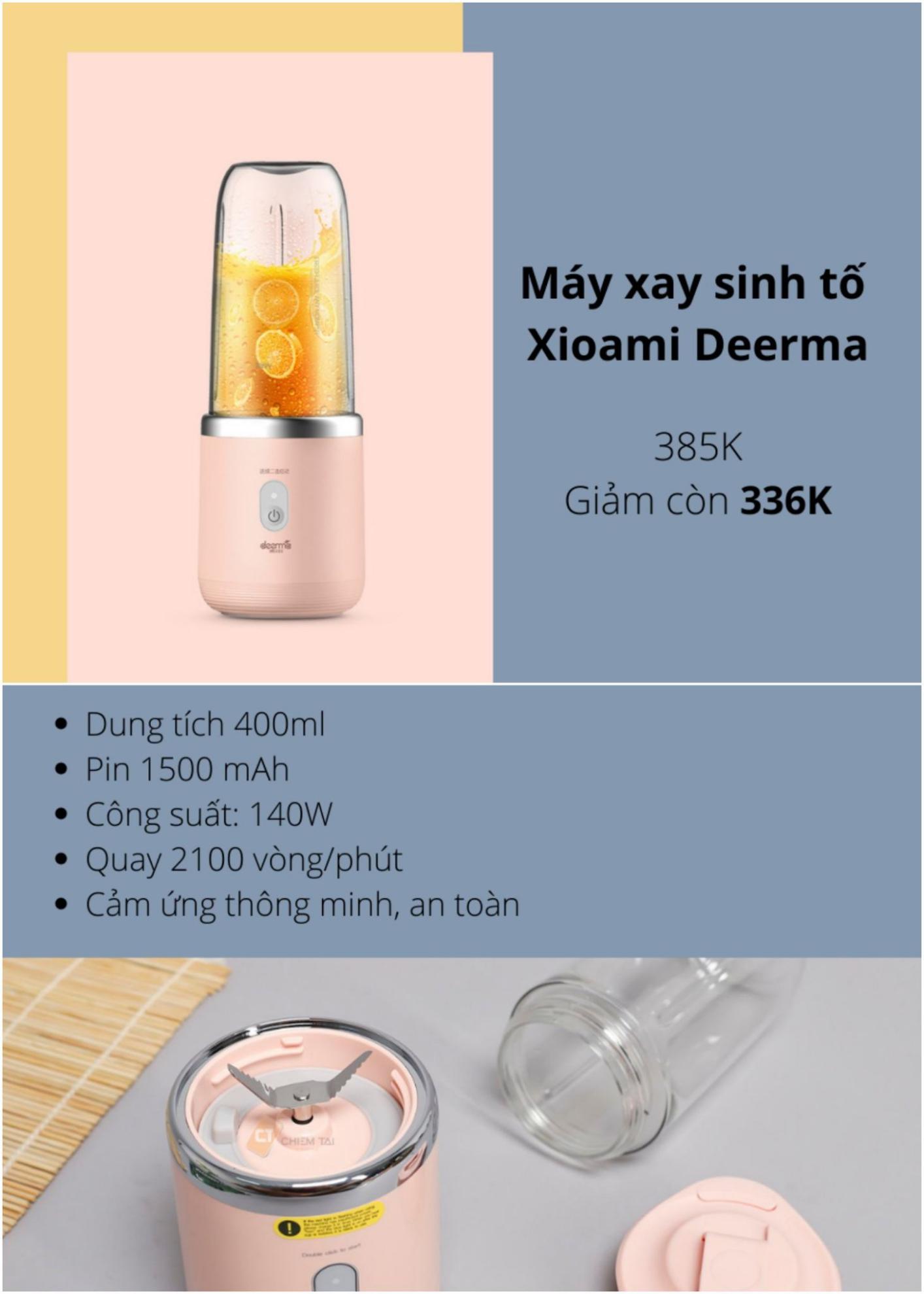 Chỉ từ 50K, hội chị em đã có thể sắm ngay một chiếc máy xay sinh tố cầm tay chất lượng - Ảnh 5.