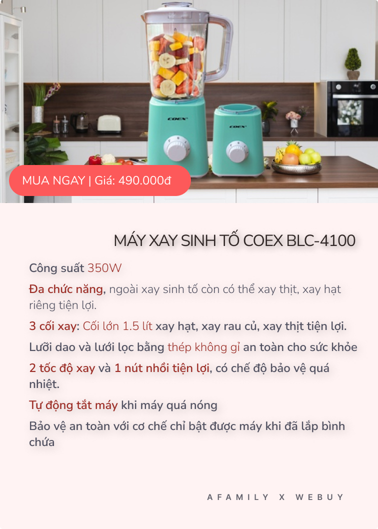 Deal hot mừng ngày Giải Phóng: Đồ gia dụng giảm giá cực shock, chị em “yêu bếp” nhanh tay săn ngay trong dịp lễ lớn này! - Ảnh 2.