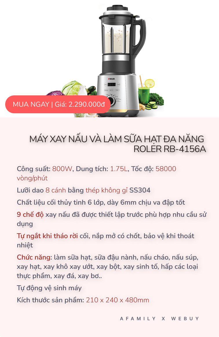 Deal hot mừng ngày Giải Phóng: Đồ gia dụng giảm giá cực shock, chị em “yêu bếp” nhanh tay săn ngay trong dịp lễ lớn này! - Ảnh 4.