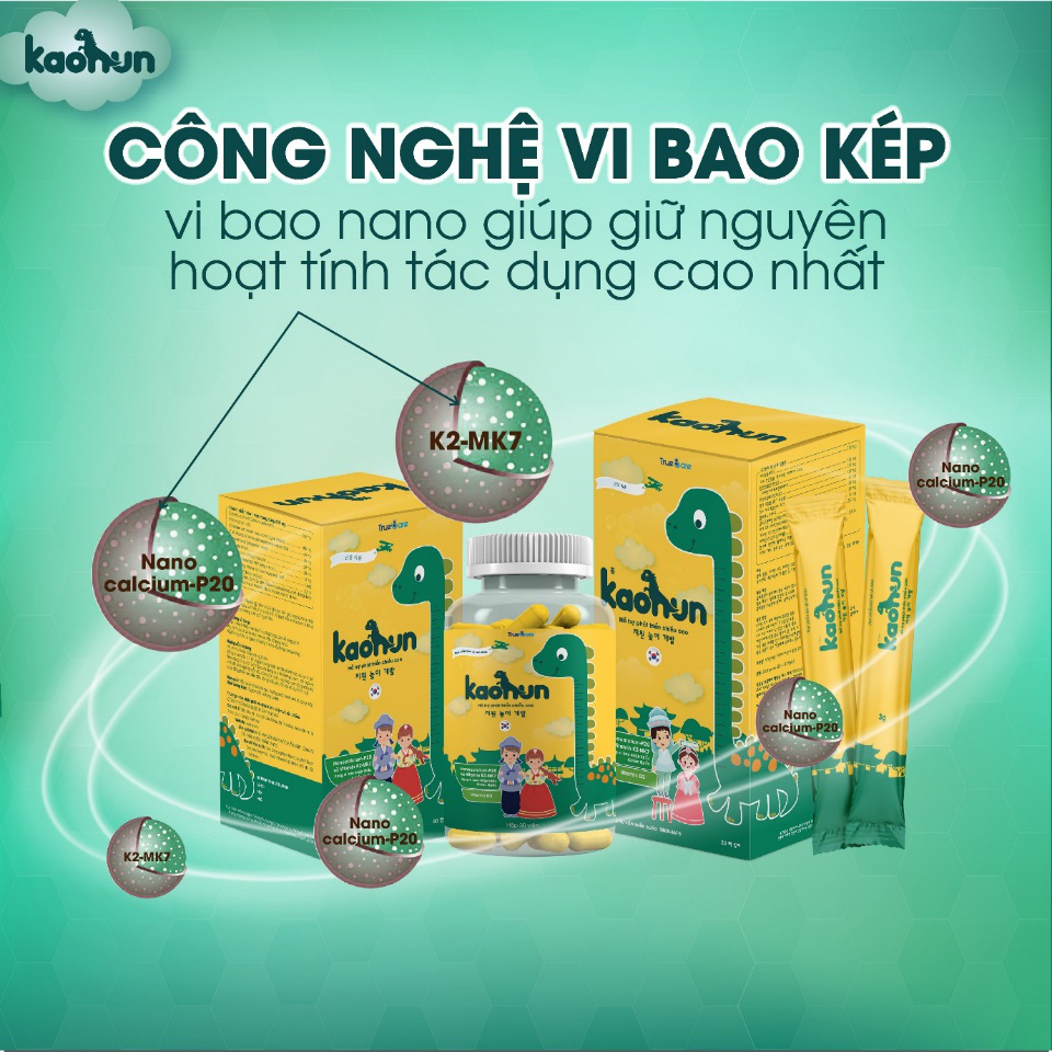 Bí quyết công nghệ vi bao kép từ Hàn Quốc giúp trẻ tăng chiều cao - Ảnh 2.