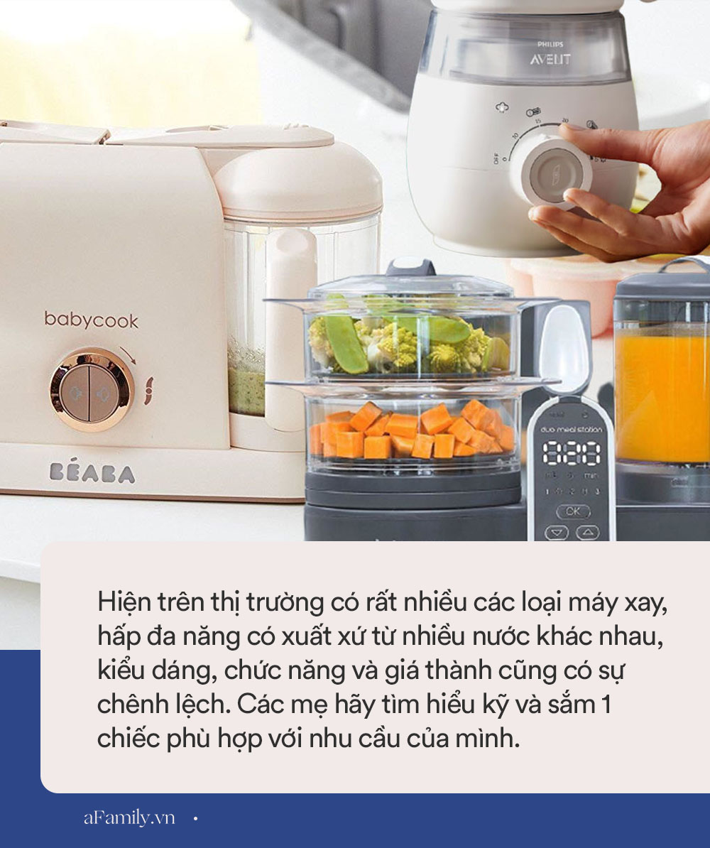 Có 1 chiếc máy đa năng giúp việc nấu đồ ăn dặm cho con của các mẹ nhàn tênh, không còn cảnh lích kích dùng 3-4 loại xoong nồi nữa - Ảnh 15.