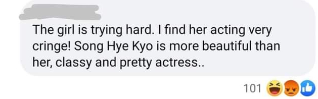Fan Song Hye Kyo chỉ trích &quot;bạn gái&quot; mới của Song Joong Ki không cùng đẳng cấp, mặt không xinh lại còn đóng phim dở - Ảnh 4.