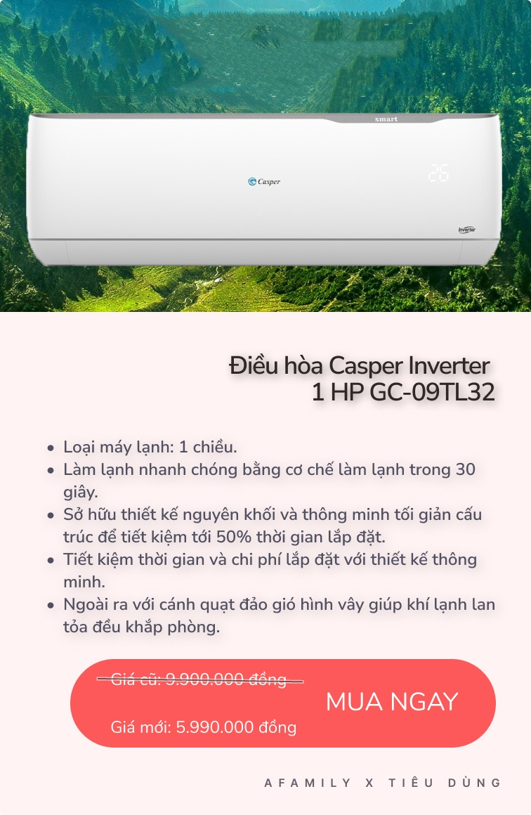 4 mẫu điều hòa thương hiệu lớn đang sale nhiều, mua ngay để vượt qua mùa nóng đến thở ra bong bóng này - Ảnh 3.