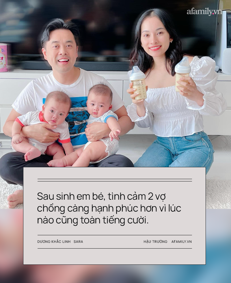 Vợ chồng Dương Khắc Linh - Sara Lưu: Vui khi các con là 