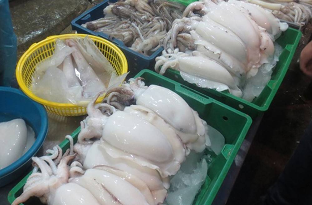 Ph&ugrave; ph&eacute;p mực th&agrave;nh tươi ngon nhờ chi&ecirc;u tẩy trắng mực bằng oxy gi&agrave;: L&agrave;m sao để mua được mực tươi ngon, đảm bảo? - Ảnh 3.