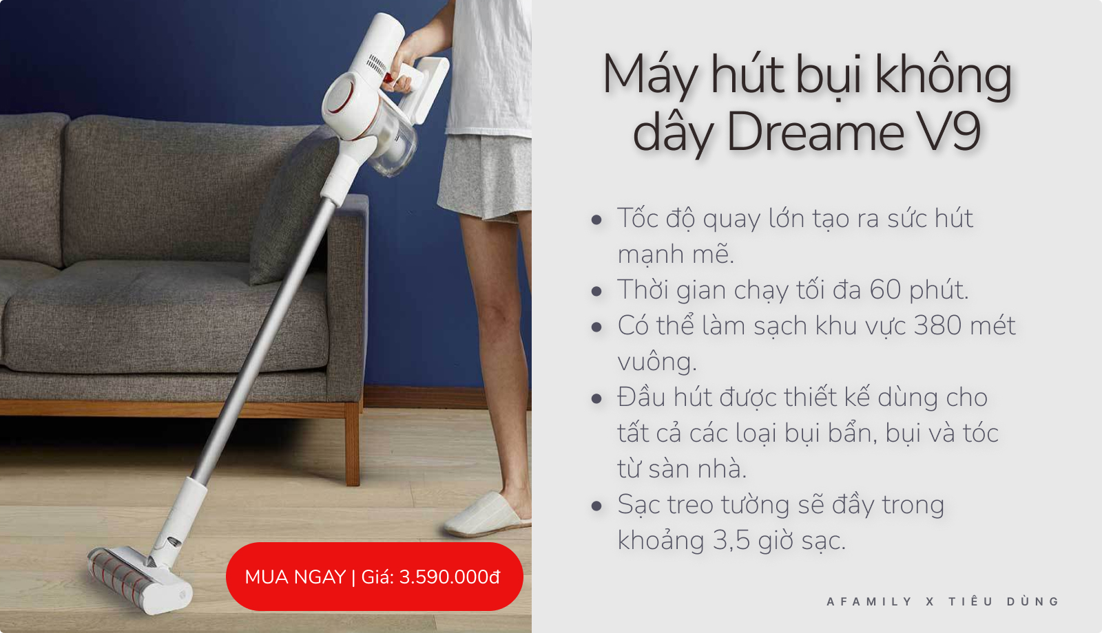 Mê hút bụi không dây mà chưa có tiền mua Dyson vẫn còn 5 dòng máy thương hiệu lớn cực hay ho cho bạn lựa chọn - Ảnh 6.