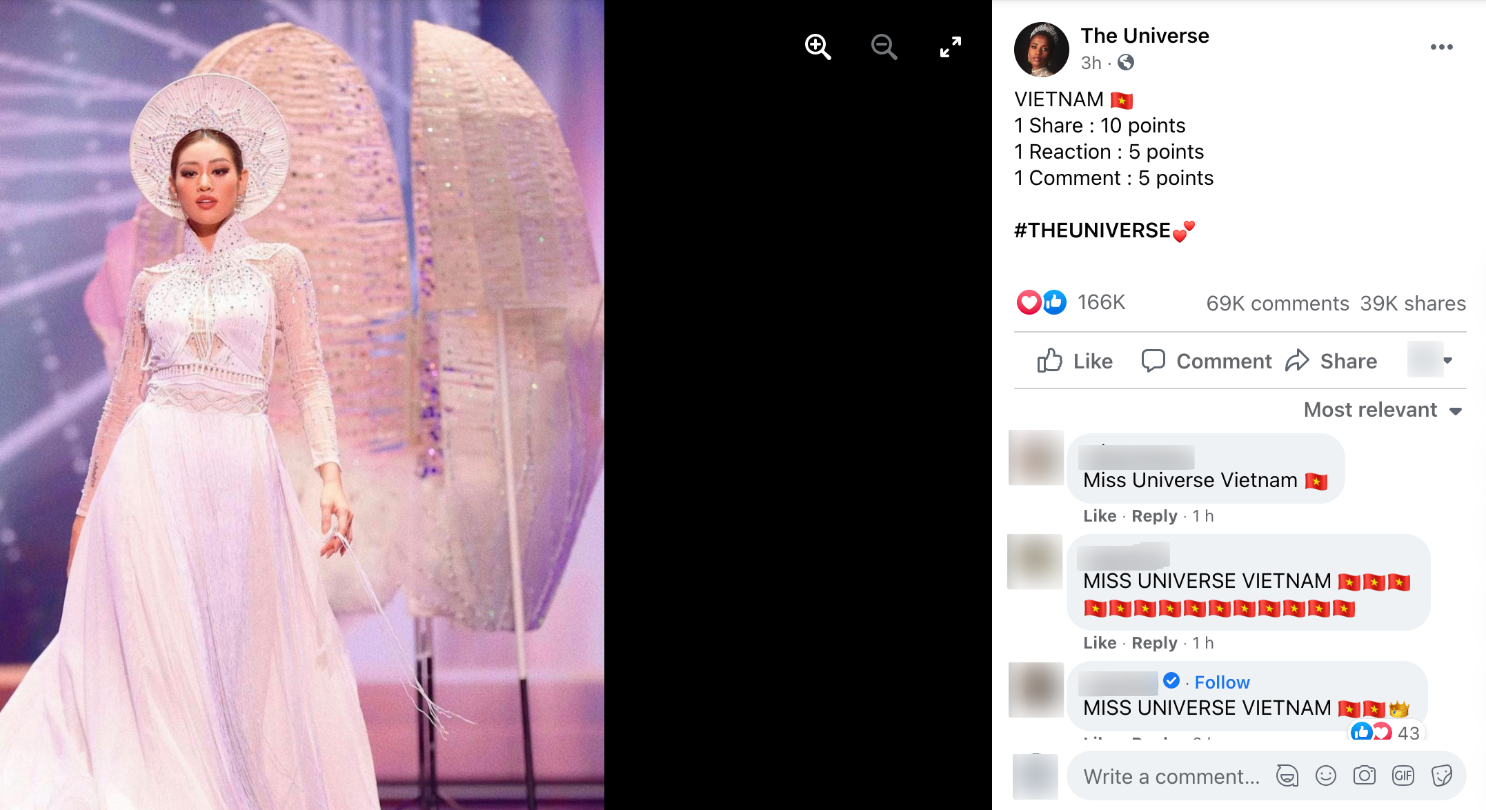 Cảnh báo: Xuất hiện fanpage Miss Universe giả mạo câu like share trắng trợn bằng vote giả, khiến trăm nghìn người đổ xô bình chọn - Ảnh 4.