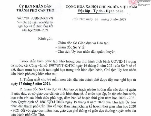 Cập nhật: 4 tỉnh thành cho học sinh đi học vào ngày mai, một tỉnh hủy kế hoạch cho trẻ trở lại trường 