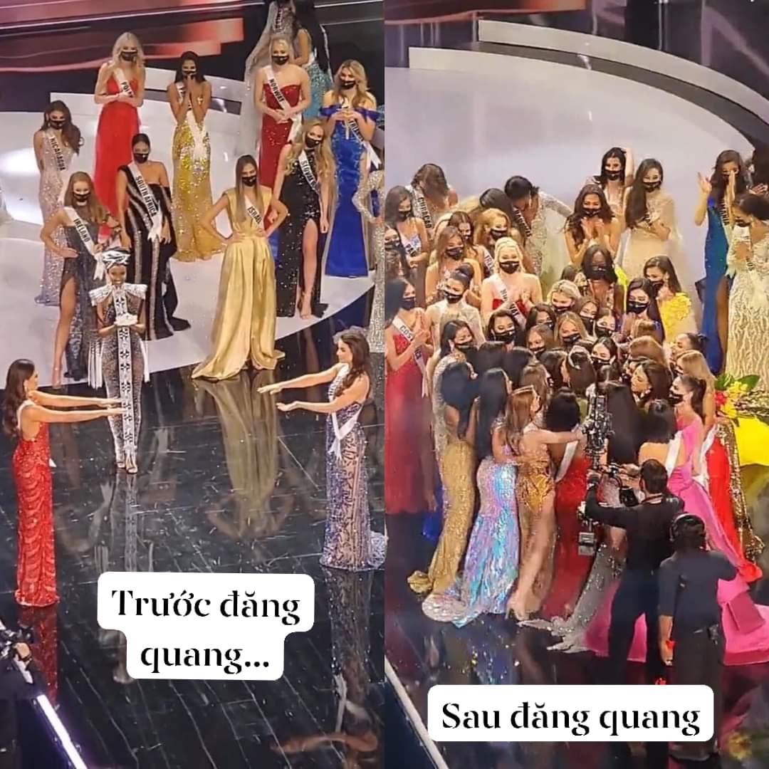 Ngừa dịch giả trân như Miss Universe 2020: Nắm tay thì không nhưng ôm hôn tập thể thì vô tư? - Ảnh 7.