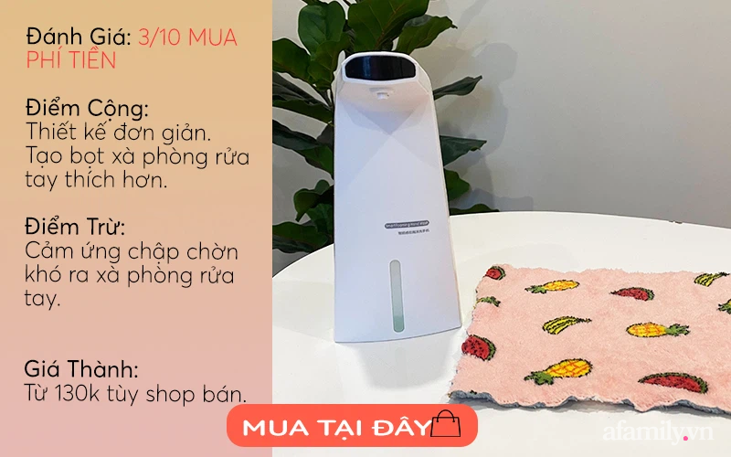 Máy rửa tay tạo bọt cảm biến tự động - Ảnh 2.