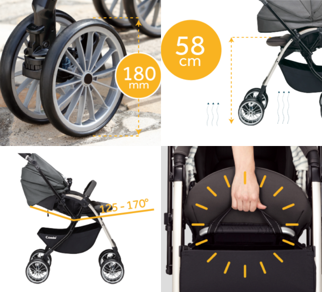 Xe đẩy Combi Umbretta: Chiếc xe được Đông Nhi mua cho con gái có vô vàn tính năng nổi bật, nhưng đỉnh nhất là một chi tiết nói ra nhiều mẹ ưng luôn - Ảnh 6. Xe đẩy Combi Umbretta: Chiếc xe được Đông Nhi mua cho con gái có vô vàn tính năng nổi bật, nhưng đỉnh nhất là một chi tiết nói ra nhiều mẹ ưng luôn - Ảnh 6.