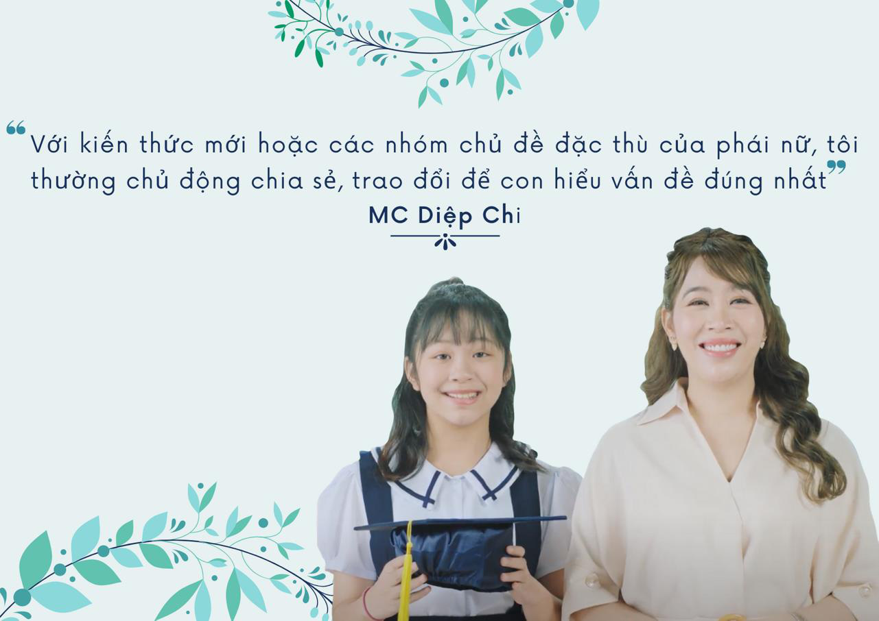 MC Diệp Chi và tác giả Thu Hà gây bất ngờ khi chia sẻ về cách chuẩn bị hành trang tương lai cho con gái - Ảnh 1.