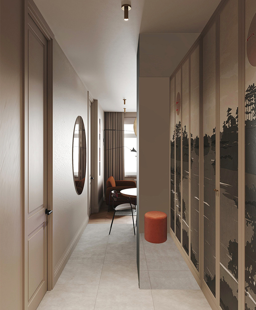 Không khí yên tĩnh, thanh bình trong căn hộ được trang trí theo phong cách thiền với diện tích 25m2 - Ảnh 3.