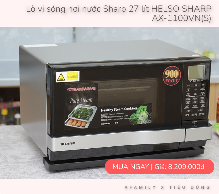 Bắt đúng loại lò vi sóng giải quyết dứt nhược điểm quay đồ ăn bị khô và quắt lại nhưng ngó đến giá thì hơi &quot;sững người&quot; - Ảnh 13.