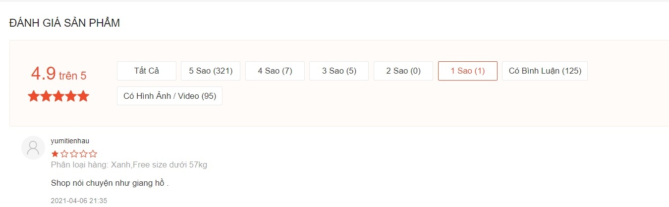Những màn đánh giá 1 sao trên Shopee và cách trả treo bá đạo của khách và chủ shop - Ảnh 8.